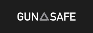 AZISAFE Logo (GunSafe) - [Reversed] [72DPI RGB]