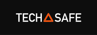 AZISAFE Logo (TechSafe) - [Reversed] [300DPI CMYK]